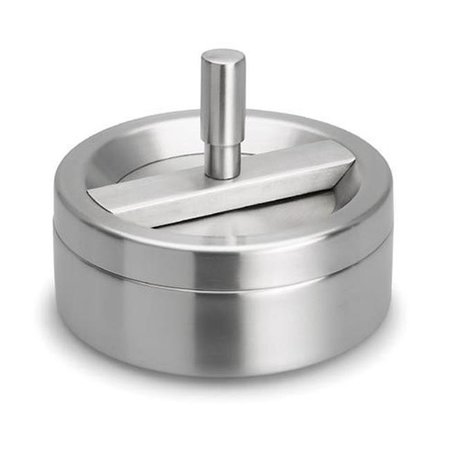 LIVINGQUARTERS Stainless steel spin ashtray LI200604